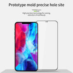 Pellicola in vetro temperato con schermo curvo antideflagrante MOFI 9H 3D, For iPhone 12 mini, For iPhone 12 Pro Max, For iPhone 12 / 12 Pro