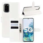 Per Samsung Galaxy S20 FE 4G / 5G Litchi Texture Custodia protettiva a vibrazione orizzontale con supporto e slot per schede e portafoglio, For Galaxy S20 FE