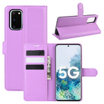 Per Samsung Galaxy S20 FE 4G / 5G Litchi Texture Custodia protettiva a vibrazione orizzontale con supporto e slot per schede e portafoglio, For Galaxy S20 FE