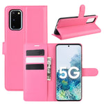 Per Samsung Galaxy S20 FE 4G / 5G Litchi Texture Custodia protettiva a vibrazione orizzontale con supporto e slot per schede e portafoglio, For Galaxy S20 FE