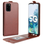 Per Samsung Galaxy S20 FE 4G / 5G R64 Texture Custodia protettiva in pelle a vibrazione verticale singola con slot per schede e cornice per foto, For Galaxy S20 FE