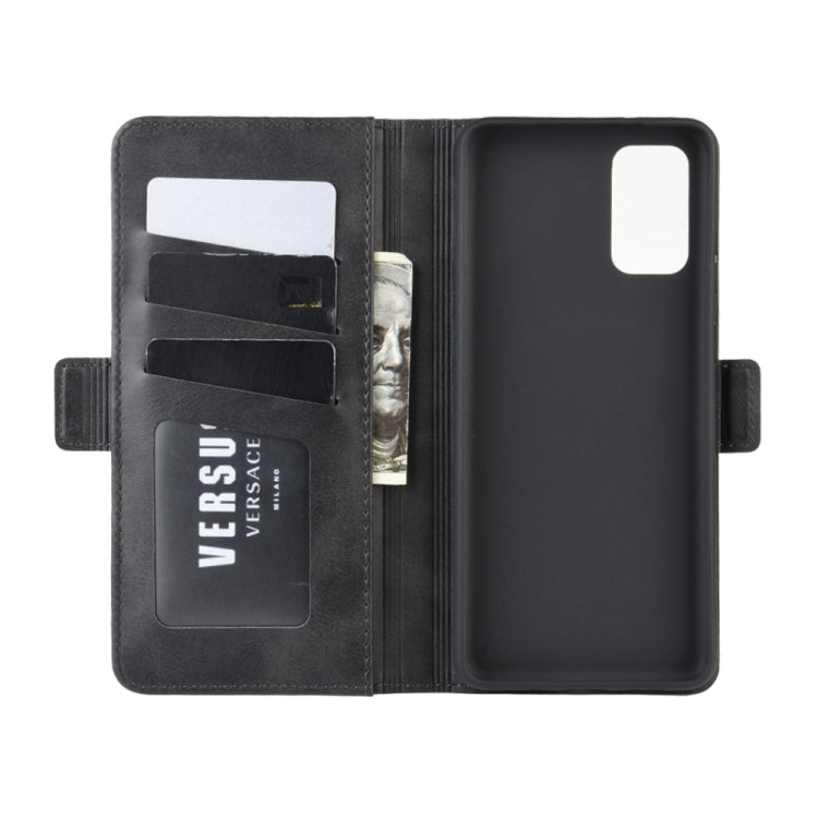 Per Samsung Galaxy S20 FE 4G / 5G Custodia in pelle a vibrazione orizzontale con fibbia magnetica a doppio lato con supporto e slot per schede e portafoglio, For Samsung Galaxy S20 FE