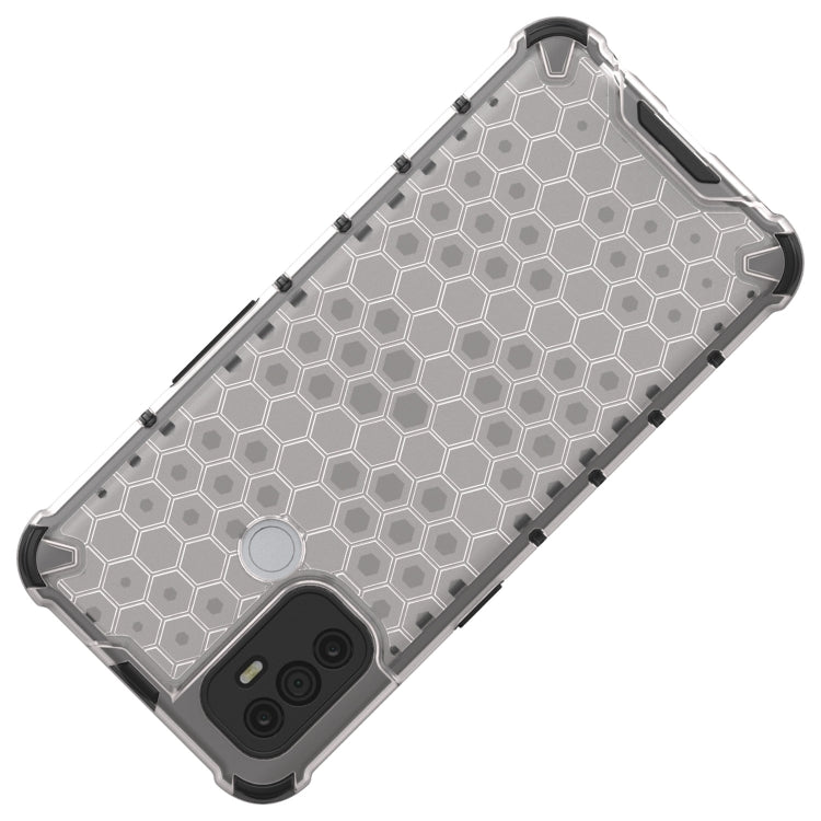 Per OPPO A53 2020 PC a nido d'ape antiurto + custodia in TPU
