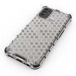 Per OPPO A53 2020 PC a nido d'ape antiurto + custodia in TPU