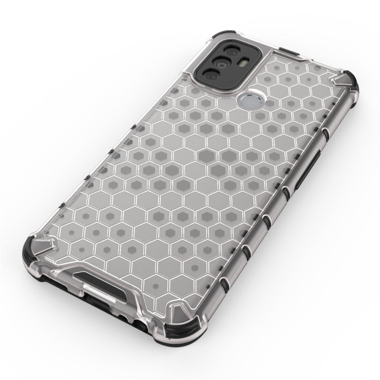 Per OPPO A53 2020 PC a nido d'ape antiurto + custodia in TPU