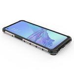 Per OPPO A53 2020 PC a nido d'ape antiurto + custodia in TPU