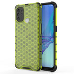Per OPPO A53 2020 PC a nido d'ape antiurto + custodia in TPU