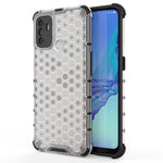 Per OPPO A53 2020 PC a nido d'ape antiurto + custodia in TPU