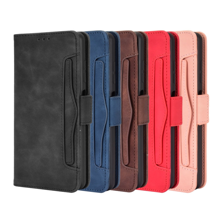 Per Xiaomi Poco X3 Custodia in pelle con motivo a portafoglio stile pelle di vitello NFC ， con slot per schede separato, For Xiaomi Poco X3 NFC