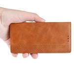 Custodia in pelle con fibbia magnetica per Samsung Galaxy S20 FE