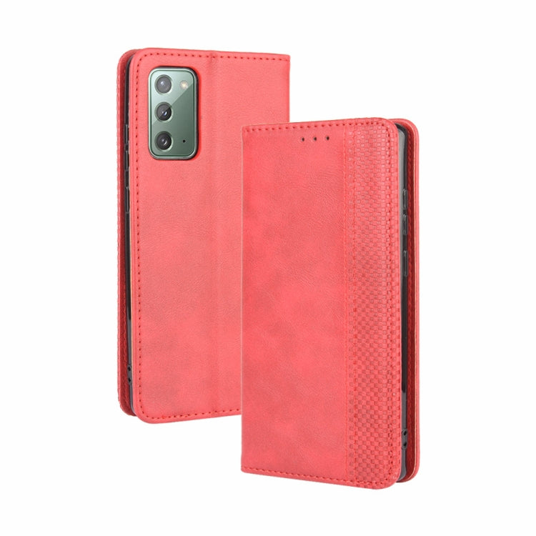 Custodia in pelle con fibbia magnetica per Samsung Galaxy S20 FE