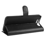 Custodia protettiva per portafoglio in pelle Litchi Texture per Samsung A80/A90
