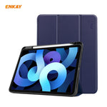 Per iPad Air 2020 10.9 / iPad Pro 11 2018 ENKAY ENK-8015 Custodia Smart in pelle PU + TPU con slot per penna, For iPad Air 11 2024 / Pro 11 2018 / Air 10.9 2022