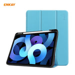 Per iPad Air 2020 10.9 / iPad Pro 11 2018 ENKAY ENK-8015 Custodia Smart in pelle PU + TPU con slot per penna, For iPad Air 11 2024 / Pro 11 2018 / Air 10.9 2022