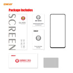 ENKAY Hat-Prince Full Glue 0.26mm 9H 2.5D Pellicola a copertura totale in vetro temperato, For Samsung Galaxy M51, For Samsung Galaxy A42 5G, For Xiaomi Poco X3 / X3 NFC
