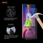2 PZ ENKAY Hat-Prince Full Glue 0.26mm 9H 2.5D Pellicola a copertura totale in vetro temperato, For Samsung Galaxy M51, For Samsung Galaxy A42 5G, For Xiaomi Poco X3 / X3 NFC