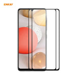 2 PZ ENKAY Hat-Prince Full Glue 0.26mm 9H 2.5D Pellicola a copertura totale in vetro temperato, For Samsung Galaxy M51, For Samsung Galaxy A42 5G, For Xiaomi Poco X3 / X3 NFC