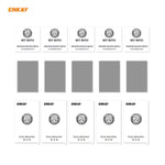 5 PZ ENKAY Hat-Prince Full Glue 0.26mm 9H 2.5D Pellicola a copertura totale in vetro temperato, For Samsung Galaxy M51, For Samsung Galaxy A42 5G, For Xiaomi Poco X3 / X3 NFC