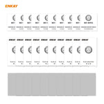 10 PZ ENKAY Hat-Prince Full Glue 0.26mm 9H 2.5D Pellicola a copertura totale in vetro temperato, For Samsung Galaxy M51, For Samsung Galaxy A42 5G, For Xiaomi Poco X3 / X3 NFC(10pcs)