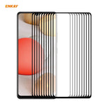 10 PZ ENKAY Hat-Prince Full Glue 0.26mm 9H 2.5D Pellicola a copertura totale in vetro temperato, For Samsung Galaxy M51, For Samsung Galaxy A42 5G, For Xiaomi Poco X3 / X3 NFC(10pcs)