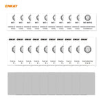 10 PZ ENKAY Hat-Prince 0.26mm 9H 2.5D Pellicola in vetro temperato con bordo curvo, For Samsung Galaxy M51, For Samsung Galaxy A42 5G, For Xiaomi Poco X3 / X3 NFC