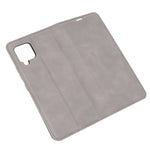 Per Samsung Galaxy A42 5G Custodia in pelle con ventosa magnetica per affari retro-pelle con supporto e slot per carte e portafoglio, For Galaxy A42 5G