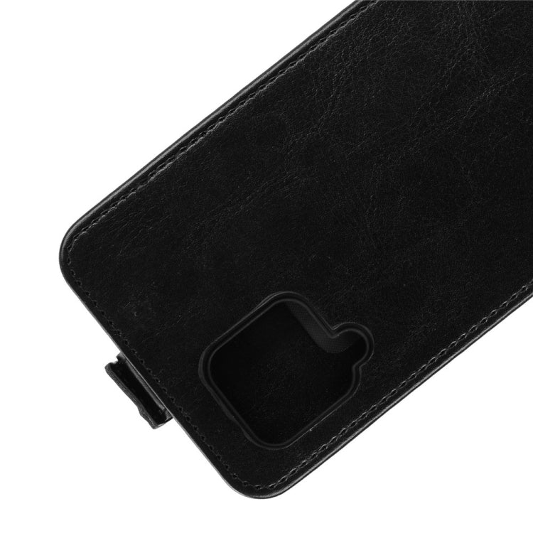 Per Samsung Galaxy A42 5G R64 Texture Custodia protettiva in pelle a vibrazione verticale singola con slot per schede e cornice per foto, For Galaxy A42 5G