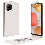 Per Samsung Galaxy A42 5G R64 Texture Custodia protettiva in pelle a vibrazione verticale singola con slot per schede e cornice per foto, For Galaxy A42 5G