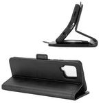 Per Samsung Galaxy A42 5G Custodia in pelle a vibrazione orizzontale con fibbia magnetica a doppio lato con supporto e slot per carte e portafoglio, For Galaxy A42 5G