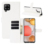 Per Samsung Galaxy A42 5G Litchi Texture Custodia protettiva a vibrazione orizzontale con supporto e slot per schede e portafoglio, For Galaxy A42 5G
