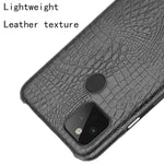 Per Google Pixel 4a 5G Custodia antiurto in coccodrillo Texture PC + PU, For Google Pixel 4a 5G