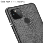 Per Google Pixel 4a 5G Custodia antiurto in coccodrillo Texture PC + PU, For Google Pixel 4a 5G