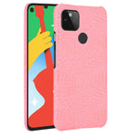 Per Google Pixel 4a 5G Custodia antiurto in coccodrillo Texture PC + PU, For Google Pixel 4a 5G