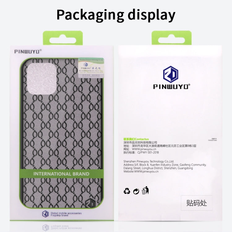 PINWUYO Series 2 Generation PC + TPU Custodia protettiva all-inclusive anti-caduta, For iPhone12 mini, For iPhone 12 Pro Max, For iPhone 12 / 12 Pro