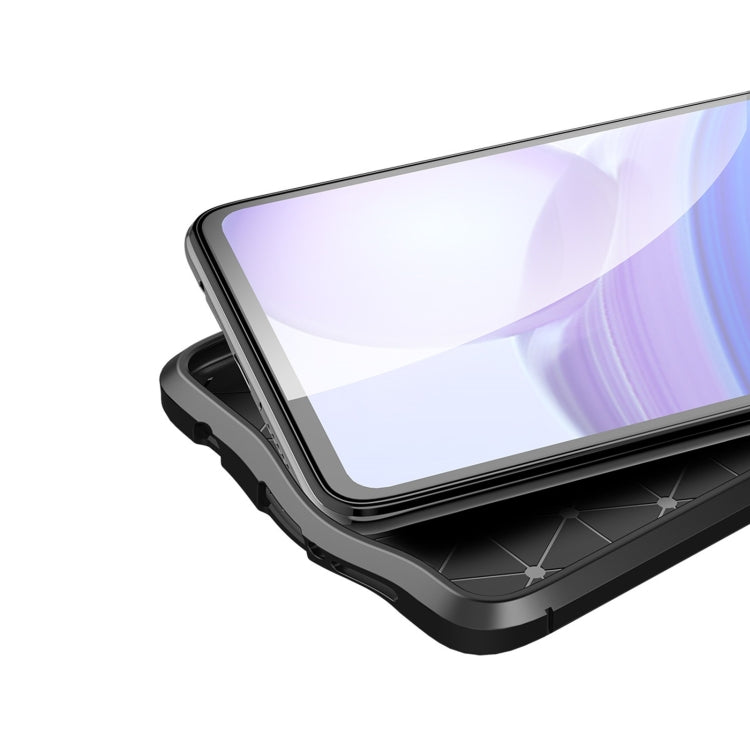 Custodia antiurto in TPU con texture Litchi, For Xiaomi Poco X3 NFC