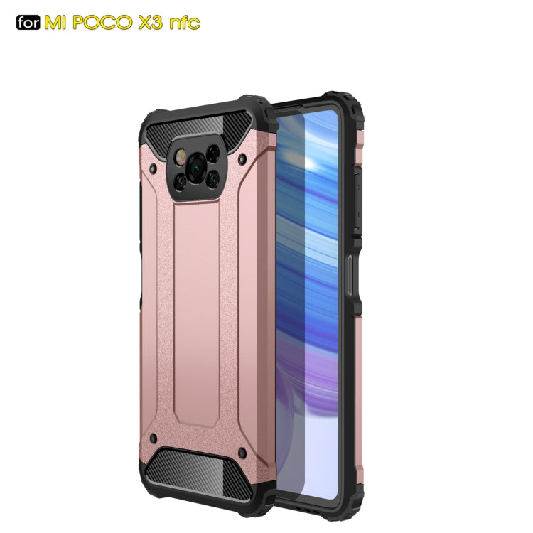 Custodia combinata Magic Armor TPU + PC, For Xiaomi Poco X3 NFC