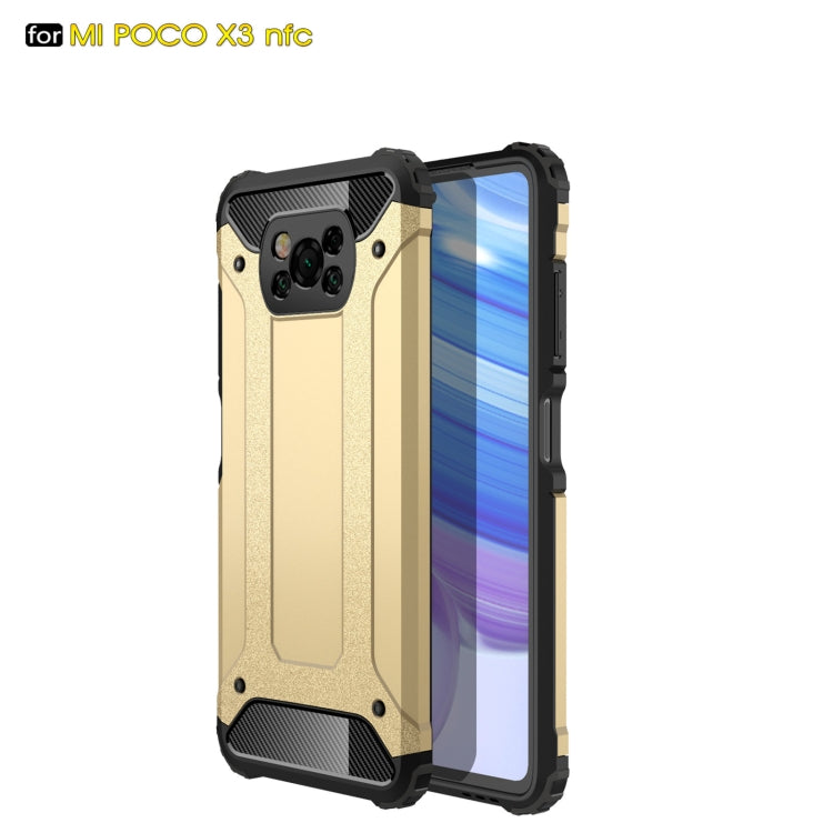 Custodia combinata Magic Armor TPU + PC, For Xiaomi Poco X3 NFC