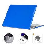 ENKAY Custodia per laptop in cristallo 3 in 1 con pellicola per tastiera in TPU / Tappi antipolvere per MacBook Air 13.6 2022 A2681 Versione USA, 3 in 1 US Version