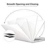 ENKAY Custodia per laptop in cristallo 3 in 1 con pellicola per tastiera in TPU / Tappi antipolvere per MacBook Air 13.6 2022 A2681 Versione USA, 3 in 1 US Version