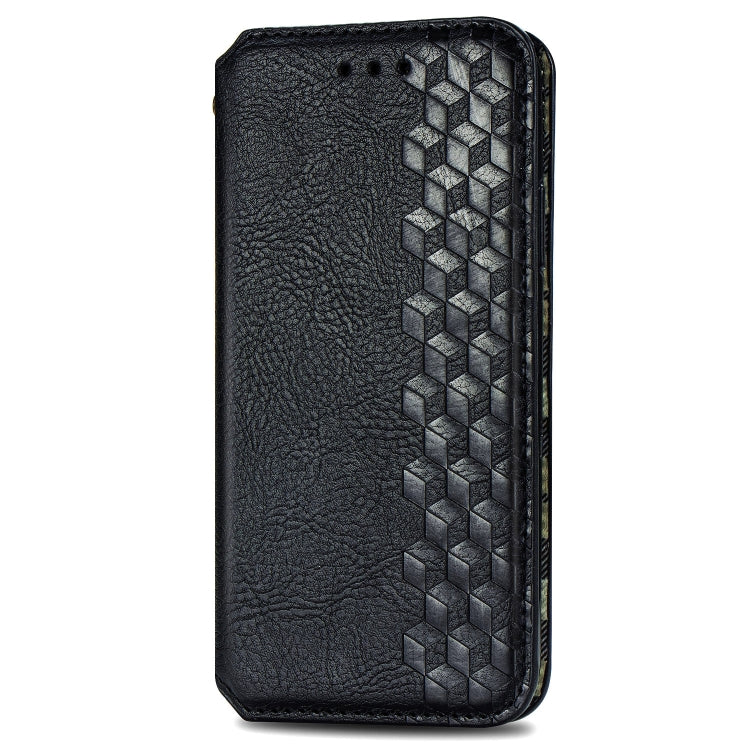 Custodia in pelle PU magnetica a vibrazione orizzontale pressata a griglia cubica con supporto, slot per carte e portafoglio, For Samsung Galaxy S20 FE(4G/5G) / S20 Lite, For Galaxy S20 FE(4G/5G) / S20 Lite
