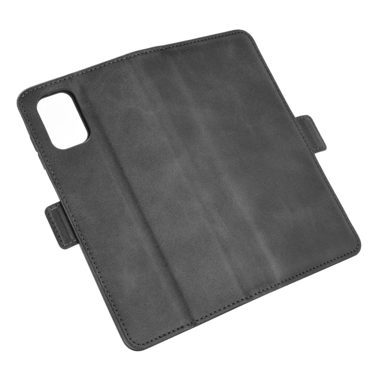 Per Samsung Galaxy M51 (impronta digitale laterale) Custodia in pelle a vibrazione orizzontale con fibbia magnetica su entrambi i lati con supporto e slot per schede e portafoglio, For Galaxy M51