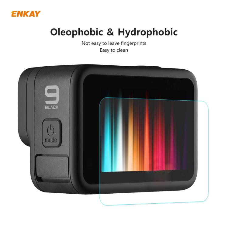 Pellicola vetro temperato per GoPro HERO9 0.2mm 9H