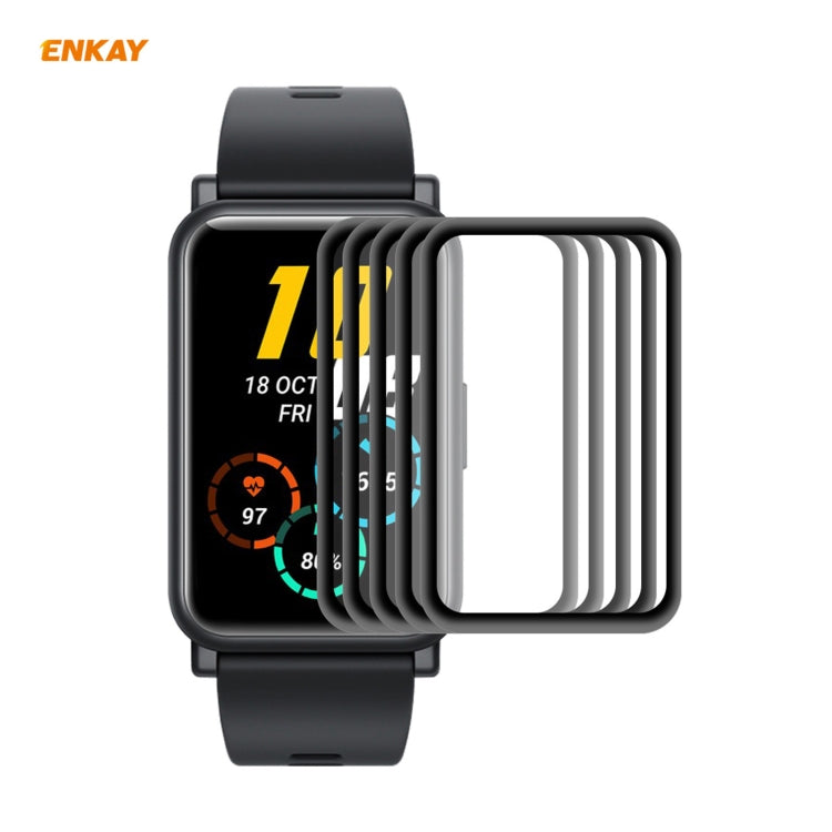 Per Huawei Honor Watch ES ENKAY Hat-Prince 3D Full Screen Soft PC Edge + PMMA HD Screen Protector Film, 1 PCS, 2 PCS, 5 PCS, 10 PCS