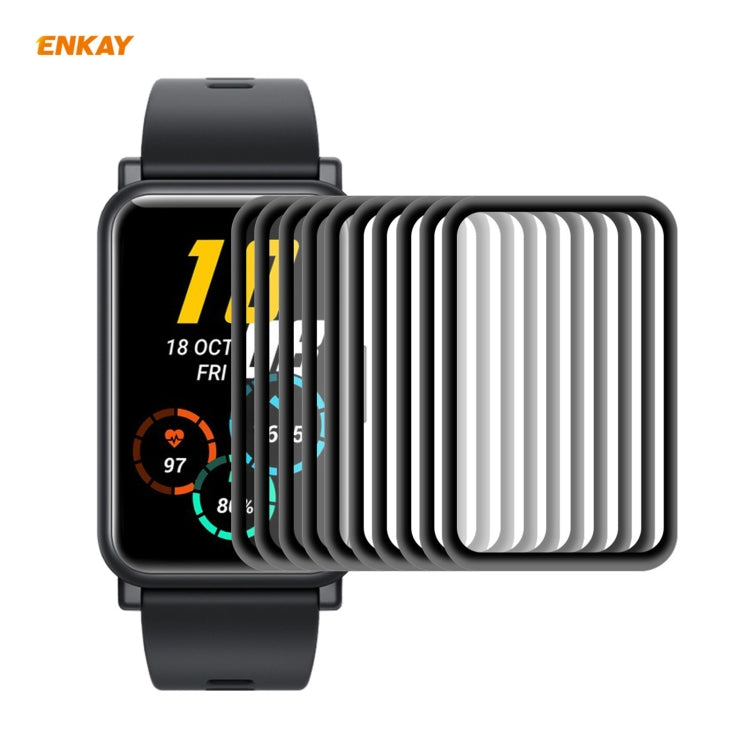 Per Huawei Honor Watch ES ENKAY Hat-Prince 3D Full Screen Soft PC Edge + PMMA HD Screen Protector Film, 1 PCS, 2 PCS, 5 PCS, 10 PCS