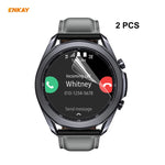 2 pellicole protettive per schermo ENKAY Hat-Prince Clear HD PET, For Samsung Galaxy Watch3 45mm, For Samsung Galaxy Watch3 41mm