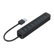 HUB USB 3.0 a 7 porte ORICO TWU3-7A-BK, TWU3-7A