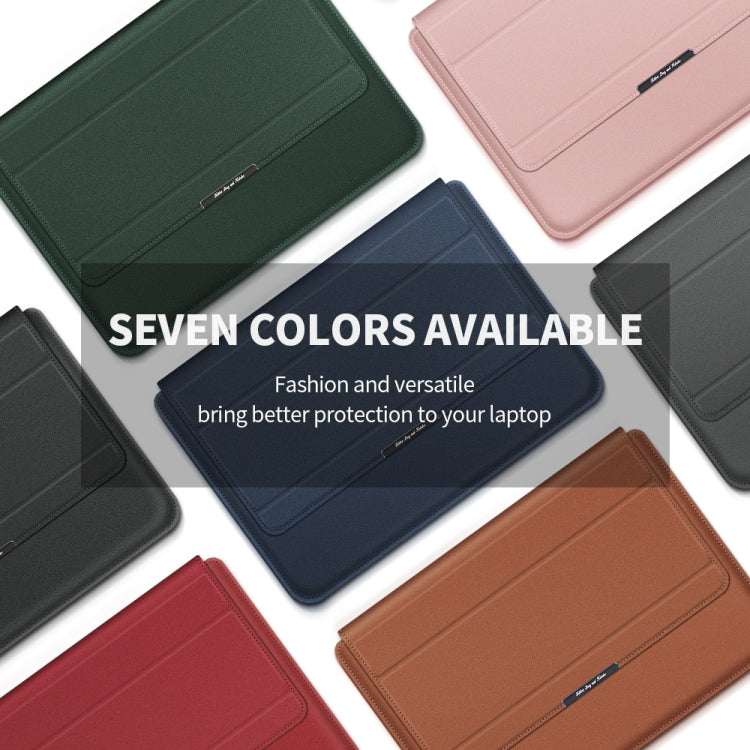 4 in 1 Porta laptop universale PU Borsa per laptop da polso con protezione impermeabile, 11/12inch, 13/14inch, 15/16inch