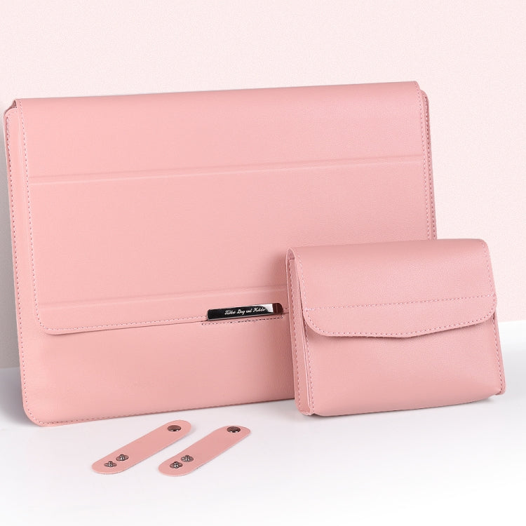 4 in 1 Porta laptop universale PU Borsa per laptop da polso con protezione impermeabile, 11/12inch, 13/14inch, 15/16inch