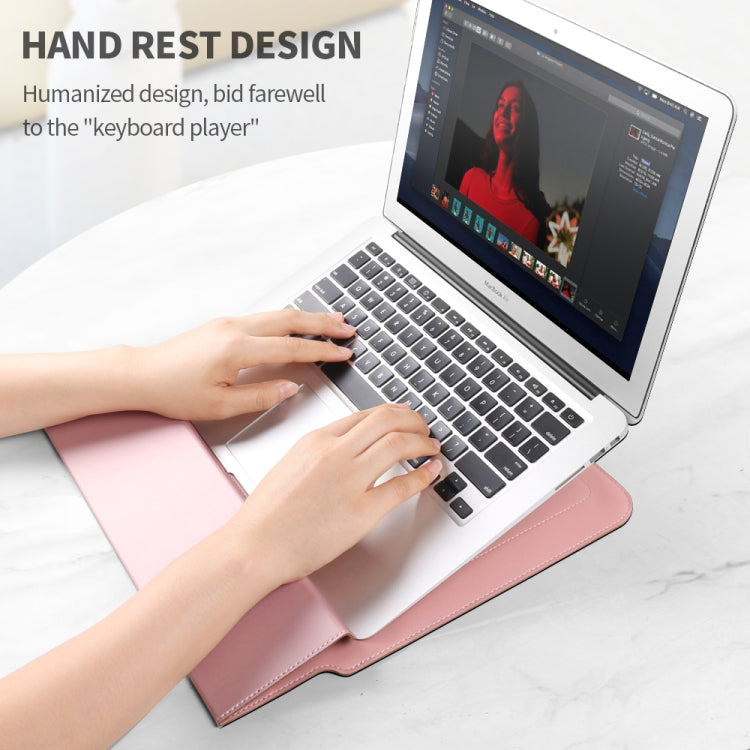 4 in 1 Porta laptop universale PU Borsa per laptop da polso con protezione impermeabile, 11/12inch, 13/14inch, 15/16inch
