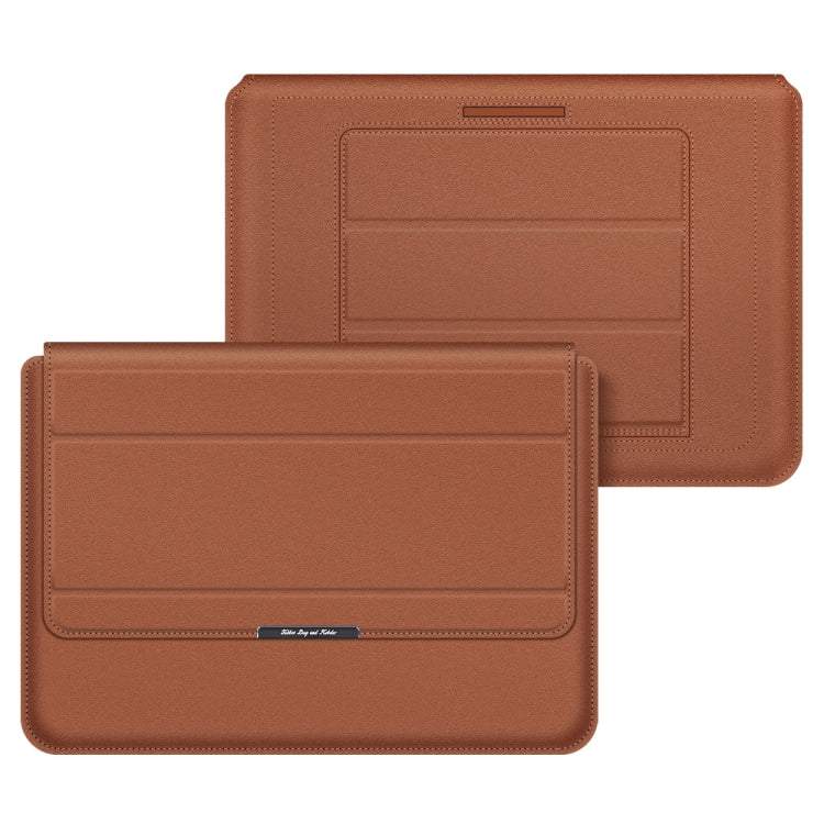 4 in 1 Porta laptop universale PU Borsa per laptop da polso con protezione impermeabile, 11/12inch, 13/14inch, 15/16inch